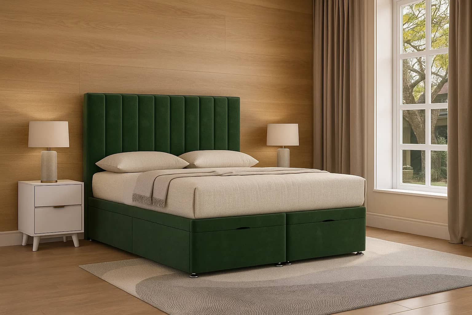 Lumora Ottoman Bed