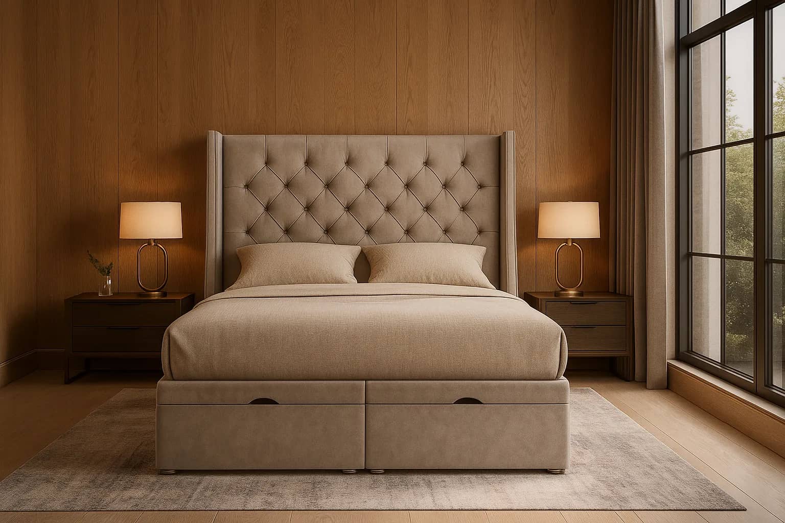 Opelene Ottoman Bed